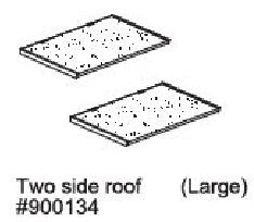 Replacement Large Roof Panel Prem Plus Chick-N-Barn (WA 01465)